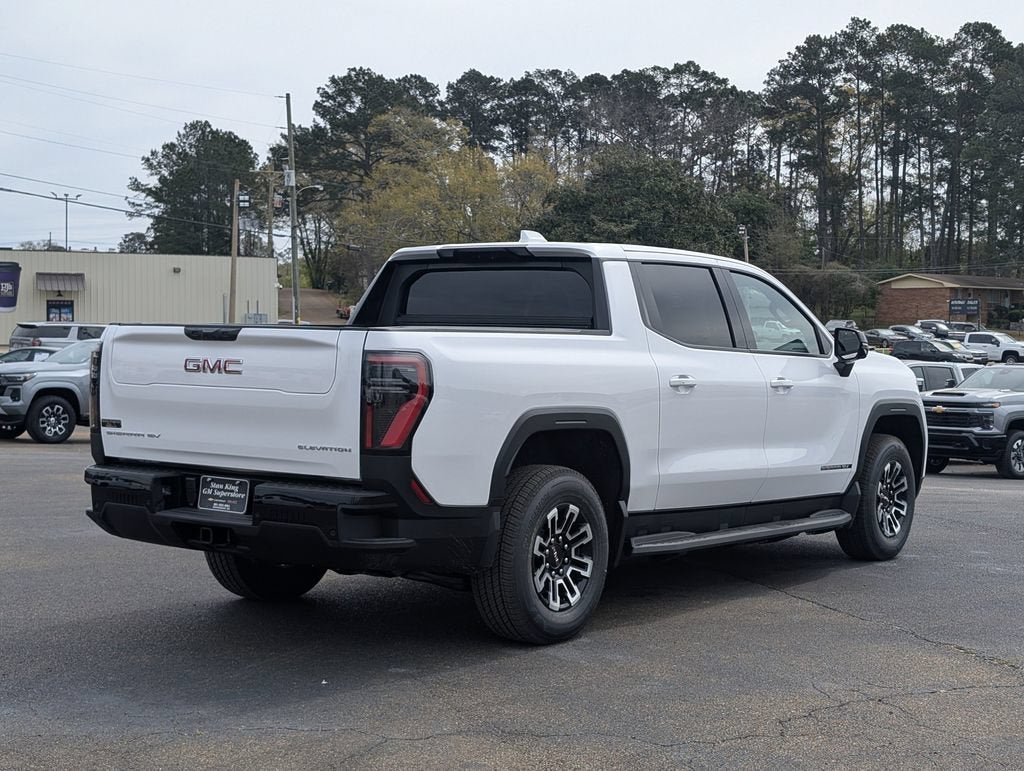 2026 GMC Sierra EV — rear three-quarter view