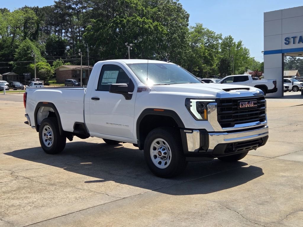2026 GMC Sierra 2500 HD Pro in Summit White — front three-quarter view