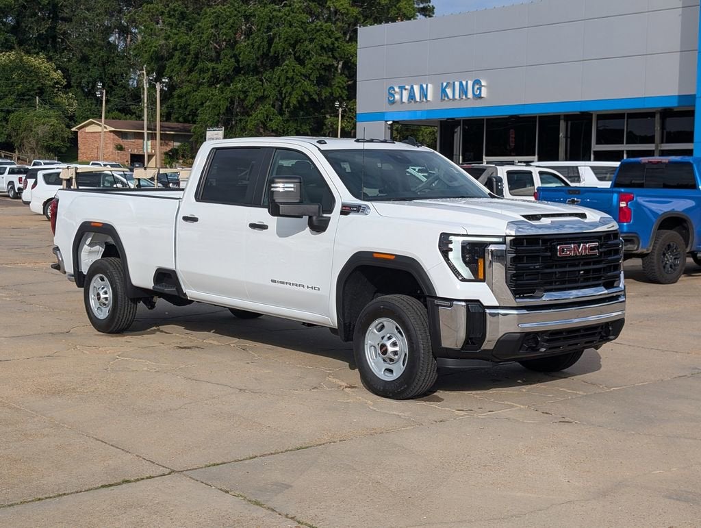 2026 GMC Sierra 2500 HD Pro in Summit White — front three-quarter view