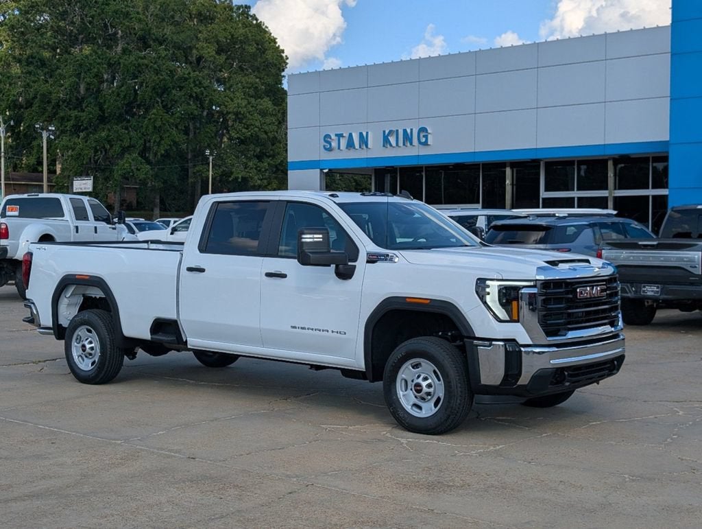 2026 GMC Sierra 2500 HD Pro in Summit White — front three-quarter view