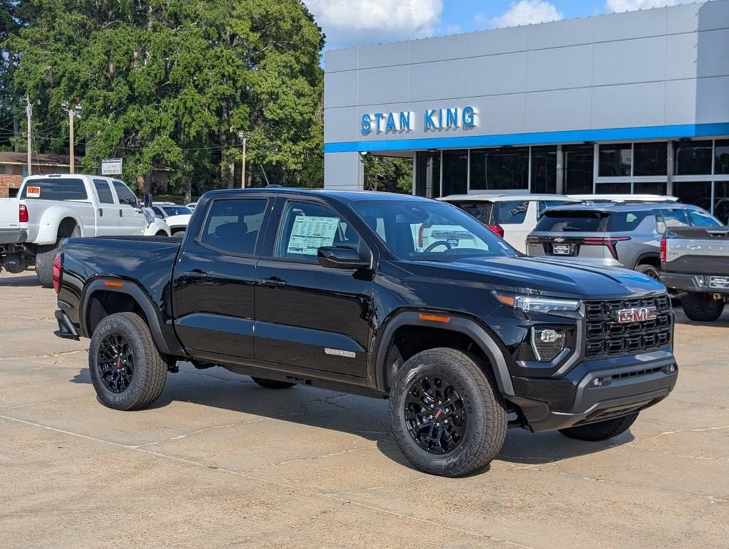 2026 GMC Canyon Elevation in Onyx Black — front three-quarter view